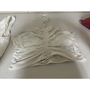 Garage Medium Crop Top Ruffled